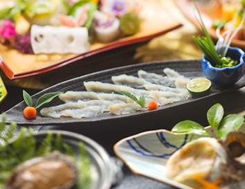 リゾートホテル美萩のお料理