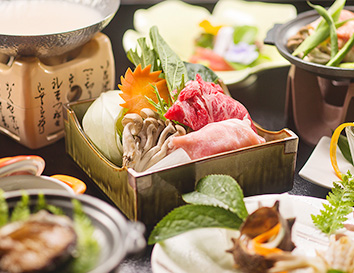 リゾートホテル美萩のお料理