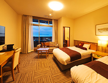 リゾートホテル美萩の客室